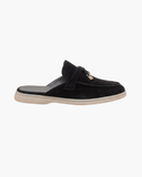 catalog-src:83377a3f4669 Black Suède Mediterranean Mule