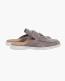 catalog-src:5eef20eb3255 Light Grey Suède Mediterranean Mule