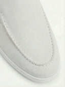 catalog-src:54b19d292f73 White Suède Yacht Mule