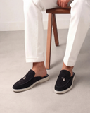 catalog-src:a25dad8c72ce Black Suède Mediterranean Mule