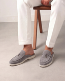 catalog-src:bd9fd9b0bf5e Light Grey Suède Mediterranean Mule
