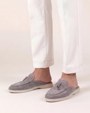 catalog-src:65463a8aad2a Light Grey Suède Mediterranean Mule