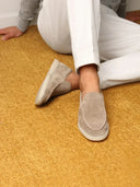catalog-src:8a9266c674ab Classic Suède Loafer Light Grey