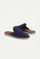 catalog-src:1b8bf2f08711 Navy Suède Yacht Mule