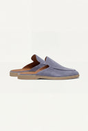 catalog-src:f24fc7504331 Baby Blue Suède Yacht Mule