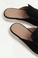 catalog-src:98e003118a90 Black Suède Yacht Mule