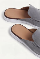 catalog-src:624d19c6aa2a Grey Suède Yacht Mule