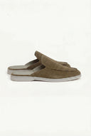 catalog-src:d2b80b424df9 Olive Suède Yacht Mule