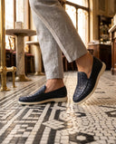 catalog-src:b90d1518235d Sorrento Woven Loafer - Blue