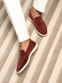catalog-src:b0d016fc9978 Classic Suède Loafer Bordeaux