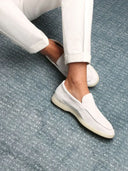 catalog-src:bb10bad8a947 Classic Suède Loafer Pearl White